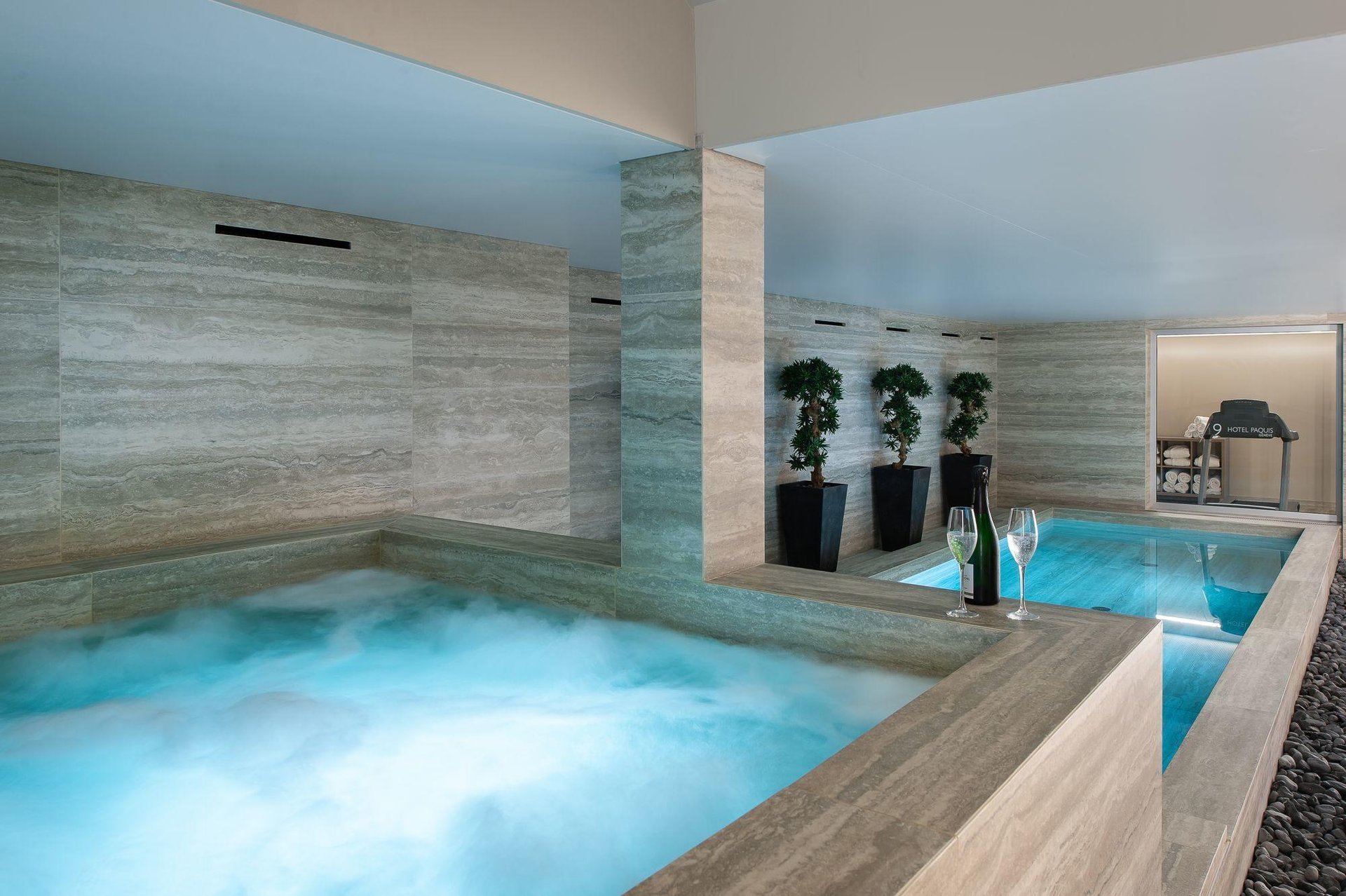 9 hotel Paquis Geneve piscine fitness