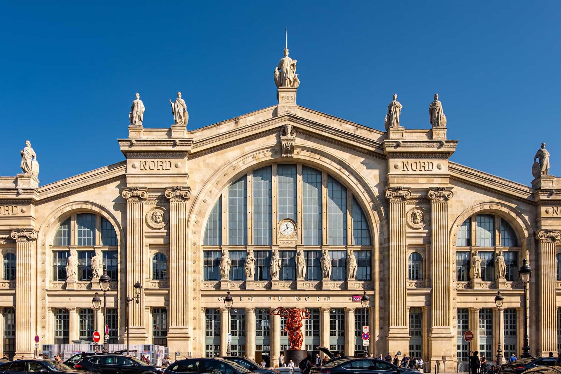 gare du nord near 9 hotel opera paris